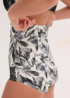 Highwaist Medium Shape Slip mit Spitze