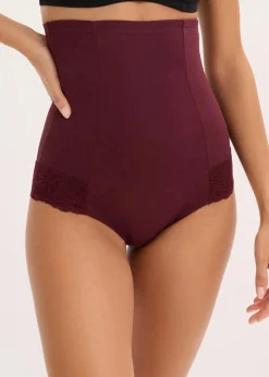 Highwaist Shape Panty mit Spitze und starker Formkraft