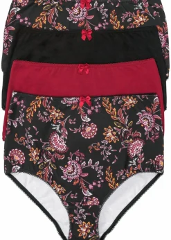 Highwaist Slip mit Baumwolle (4er Pack)