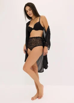 Highwaist Slip aus Spitze (3er Pack)