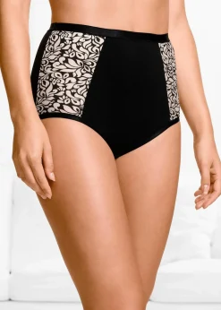 Highwaist Slip mit Bio-Baumwolle (4er Pack)