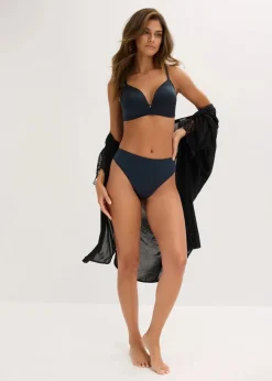 Highwaist String mit Glanzeffekt (2er Pack)