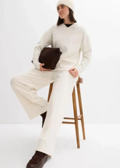 Hoodie aus bequemen Punto di Roma