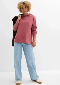 Hoodie aus reiner Baumwolle