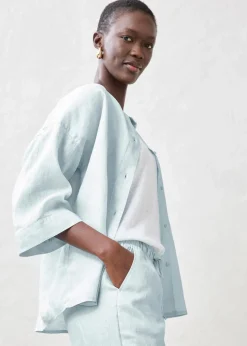 Hose aus reinem Leinen