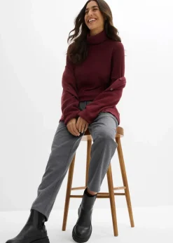 Hose in Barrel-Form aus softem Viskose-Mix