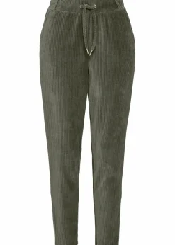 Hose in Cordoptik mit elastischem Bund