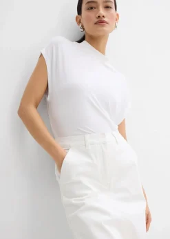 Hosenrock aus elastischem Baumwoll-Mix