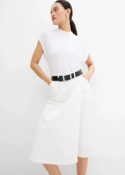 Hosenrock aus elastischem Baumwoll-Mix