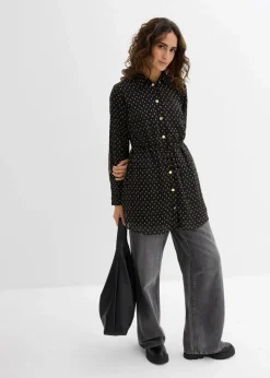 2-in-1 Bluse für die Schwangerschaft und danach aus Chiffon