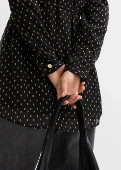 2-in-1 Bluse für die Schwangerschaft und danach aus Chiffon