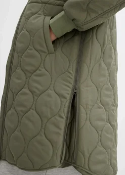 3-in-1 leicht wattierter Umstands- und Tragemantel