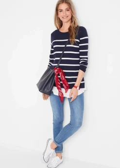 2-in-1 leichter Umstands- und Stillpullover