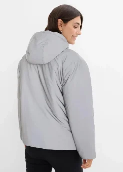 3-in-1 Reflektierende Umstandsjacke mit Trage- und Schwangerschaftseinsatz