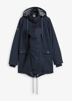 3-in-1 Regen-Umstands- und Tragejacke