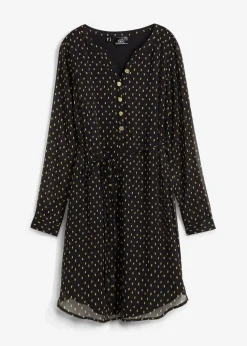 2-in-1 Umstands- und Stillkleid aus Chiffon