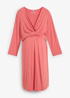 2-in-1 Umstands- und Stillkleid aus Viskose-Stretch