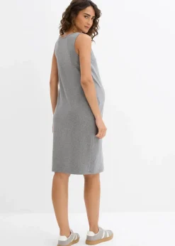 2-in-1 Umstands- und Stillkleid aus Baumwolljersey (2er Pack)