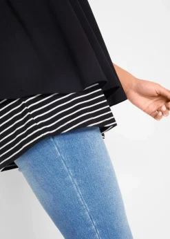 2-in-1 Umstands- und Stillshirt aus Viskose