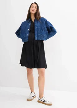 2-in-1 Umstands-Blusenkleid für die Schwangerschaft und danach