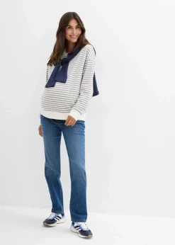 2-in-1 Umstandsjeans für die Schwangerschaft und danach, Straight