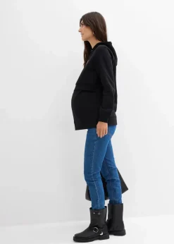 2-in-1 Umstands-und Stillsweatshirt aus Bio-Baumwolle