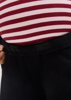 2-in-1 Umstandsweathose mit verstellbarem Bauchband