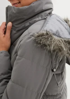 3-in-1 warm wattierte Umstands- und Tragejacke