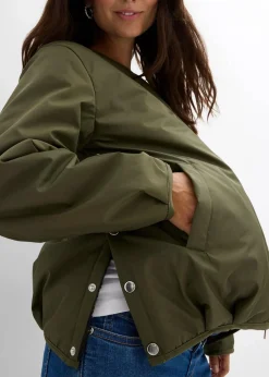 4-in-1 Wende-Bomberjacke mit Trageeinsatz