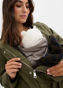 4-in-1 Wende-Bomberjacke mit Trageeinsatz