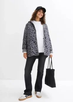 4-in-1 Wende-Umstandsjacke mit Tragefunktion