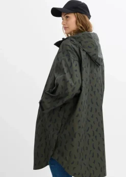 3-in-1 wetterfestes Umstands-Regencape mit Trageeinsatz mit Beutel