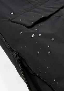 3-in-1 wind-und wasserdichter Umstandsmantel mit Trageeinsatz