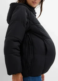 3-in-1-Umstands-Pufferjacke mit Trageeinsatz, wasserabweisend