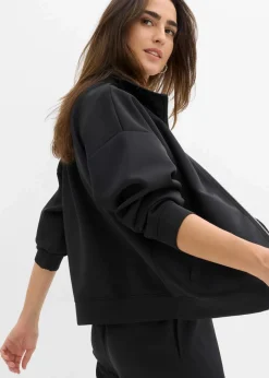 Jacke in Scuba Qualität mit Reißverschluss