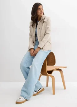 Jacke mit Stehkragen