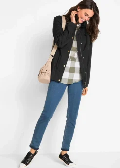 Jacke mit Stehkragen