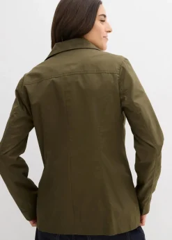 Jacke mit Stehkragen