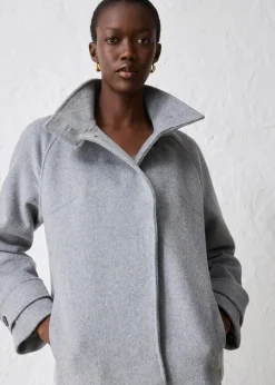 Jacke mit weichem Wollanteil