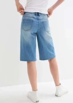 Jeans Bermuda High Waist, Bequembund