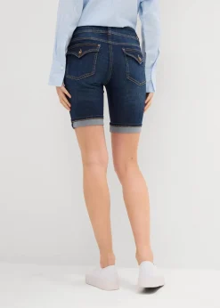 Jeans Bermuda Mid Waist