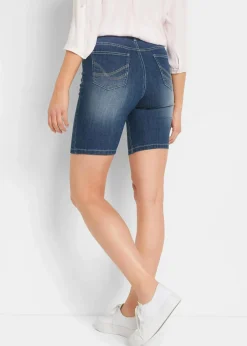 Jeans-Bermuda Mid Waist