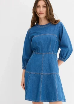 Jeanskleid aus reiner Baumwolle