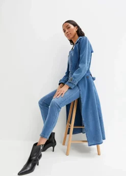 Jeans-Latzhose im Boyfriend Fit