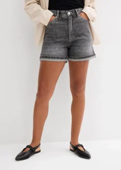Jeans-Shorts High Waist, Low Stretch