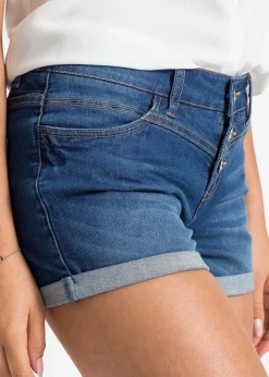 Jeansshorts Mid Waist