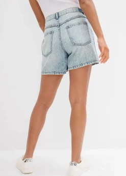 Jeans-Shorts Mid Waist, Low Stretch