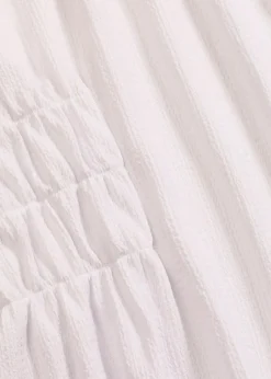 Jerseycrepe-Shirt mit Smock