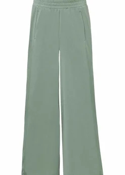 Jersey-Culotte mit weitem Bein