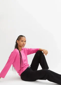 Jersey-Hose aus Baumwolle mit Stretch